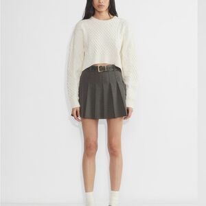 Aritzia Peggy Cropped Sweater